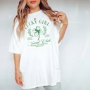  Lucky Girl Social Club Comfort Color Tee