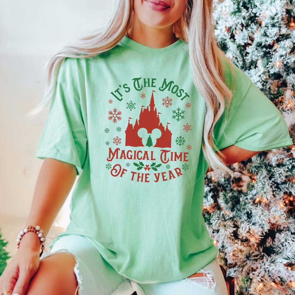 Magical Time Of Year Red Castle Bella Graphic Tee