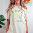 Large Ivory Margarita Social Club Comfort Color Tee