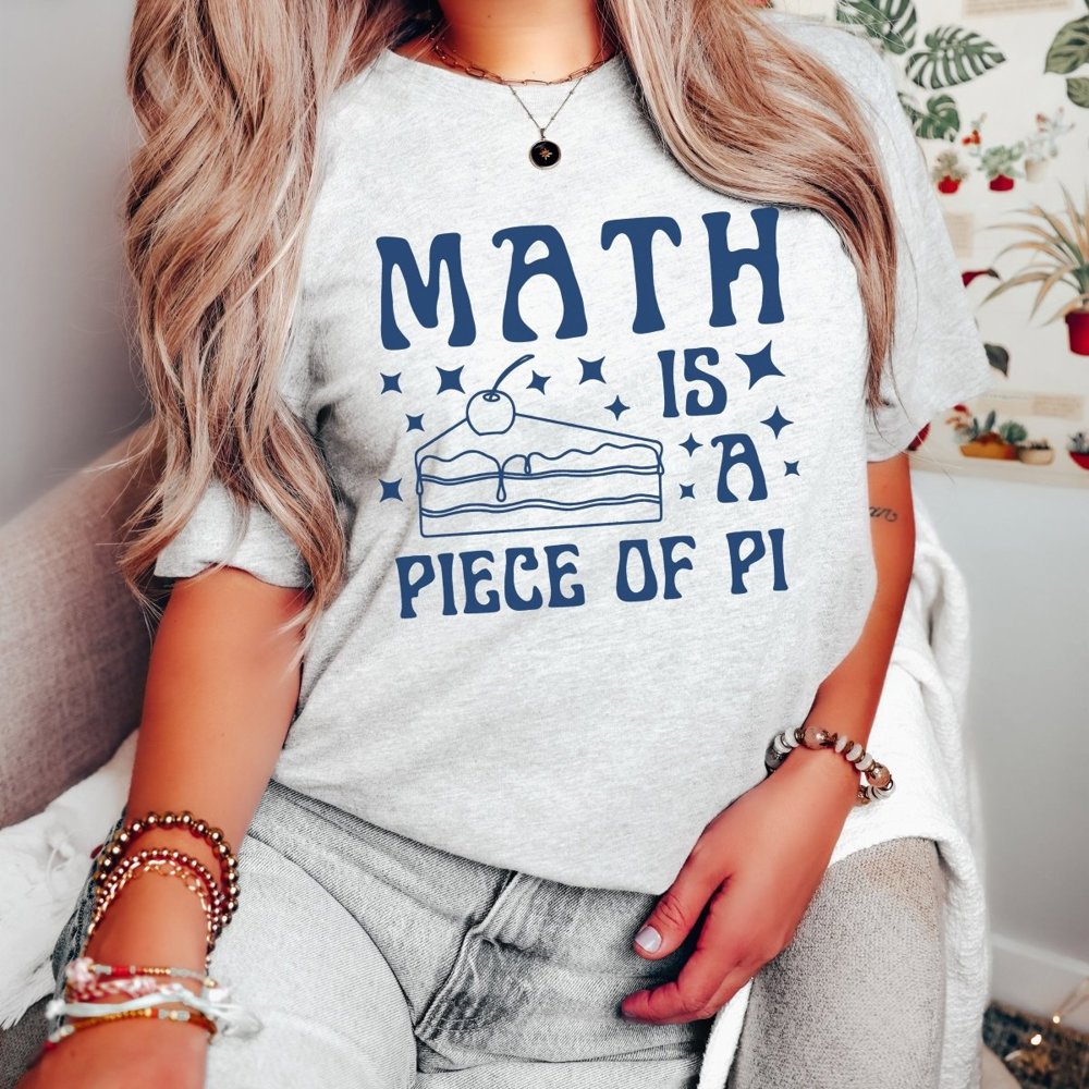 Math is a Piece of Pie Bella Graphic Tee