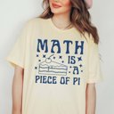 2X Heather French Yellow Math is a Piece of Pie Bella Graphic Tee