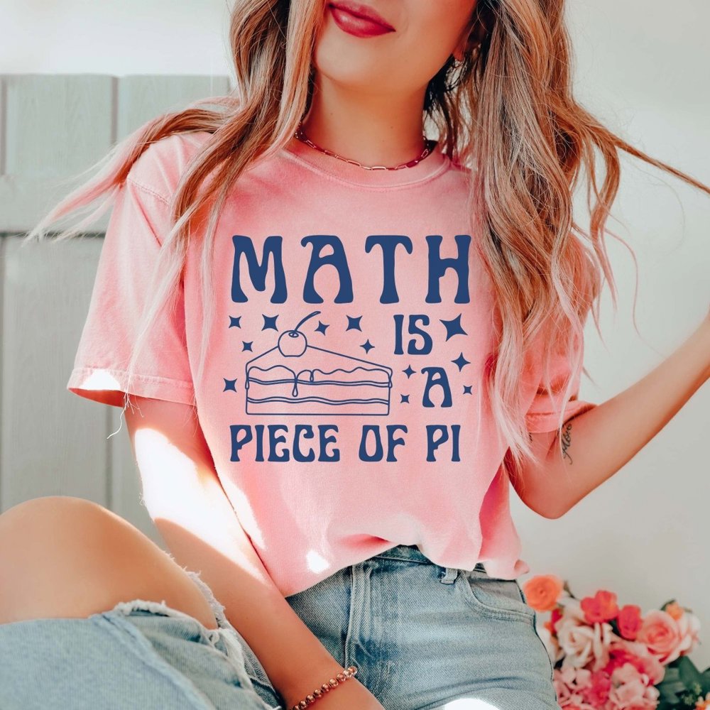 Math is a Piece of Pie Bella Graphic Tee