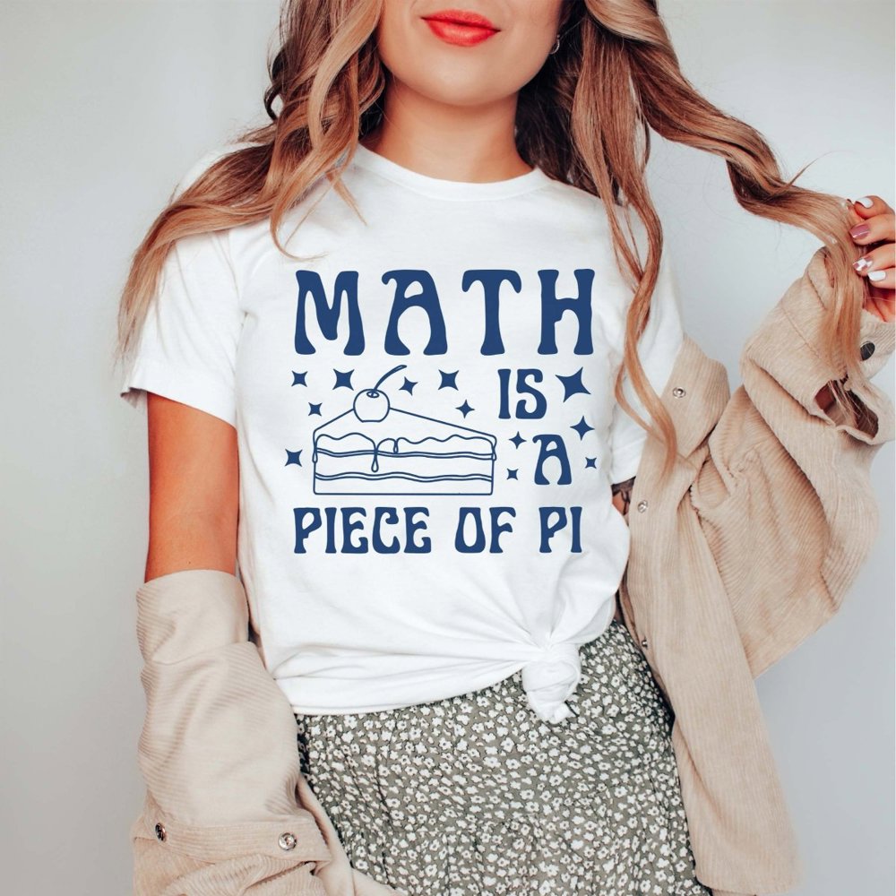 Math is a Piece of Pie Bella Graphic Tee