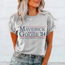 2X Ash Maverick Goose Election 24 Graphic Tee