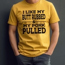 Medium Heather Mustard Men’s Funny Christmas Gift Tees – Grillmaster Bourbon Dad Jokes Crafts More