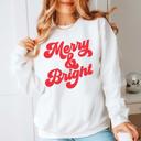  Merry & Bright Red Sweatshirt