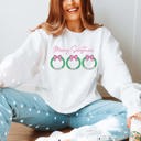  Merry Swiftmas Bracelet Wreaths Graphic Sweatshirt