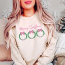  Merry Swiftmas Bracelet Wreaths Graphic Sweatshirt