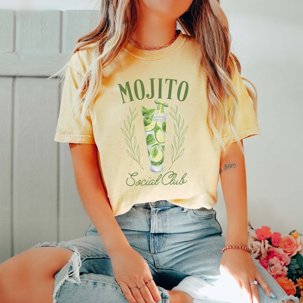 Mojito Social Club Comfort Color Tee