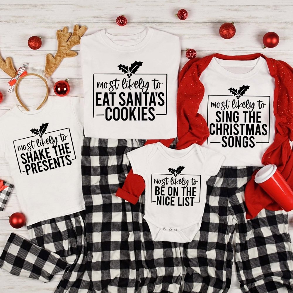 Most Likley - Christmas Group Bella Graphic Tees