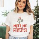 XL Ash Most Wonderful Time of the Year Bella Canvas Tees – Joyful Christmas Graphic Tees for Women