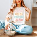 2X Natural Motivator Educator Bella Graphic Tee