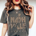 Large Pepper Nashville Tennessee Guitar Comfort Color Tee