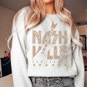  Nashville Tennessee Guitar Sweatshirt