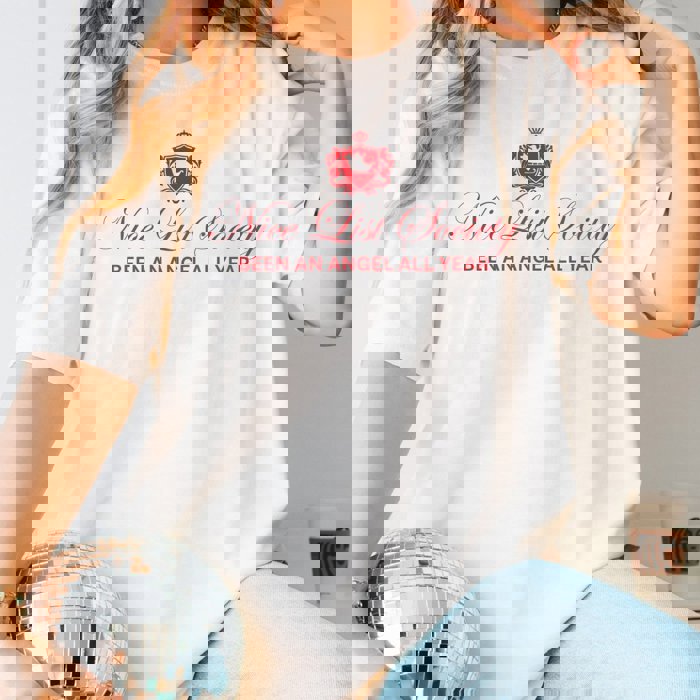 Nice List Society Comfort Color Graphic Tee