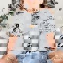Medium Light Grey Nobody Bought Tickets To Your Horror Show Bella Graphic Tee