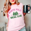  North Pole Social Club Comfort Colors Tee