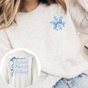 2X Ash Not Made For Winter Front And Back Graphic Sweatshirt