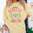 2X Butter Not That Athletic Club Comfort Color Tee