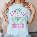 2X Chambray Not That Athletic Club Comfort Color Tee