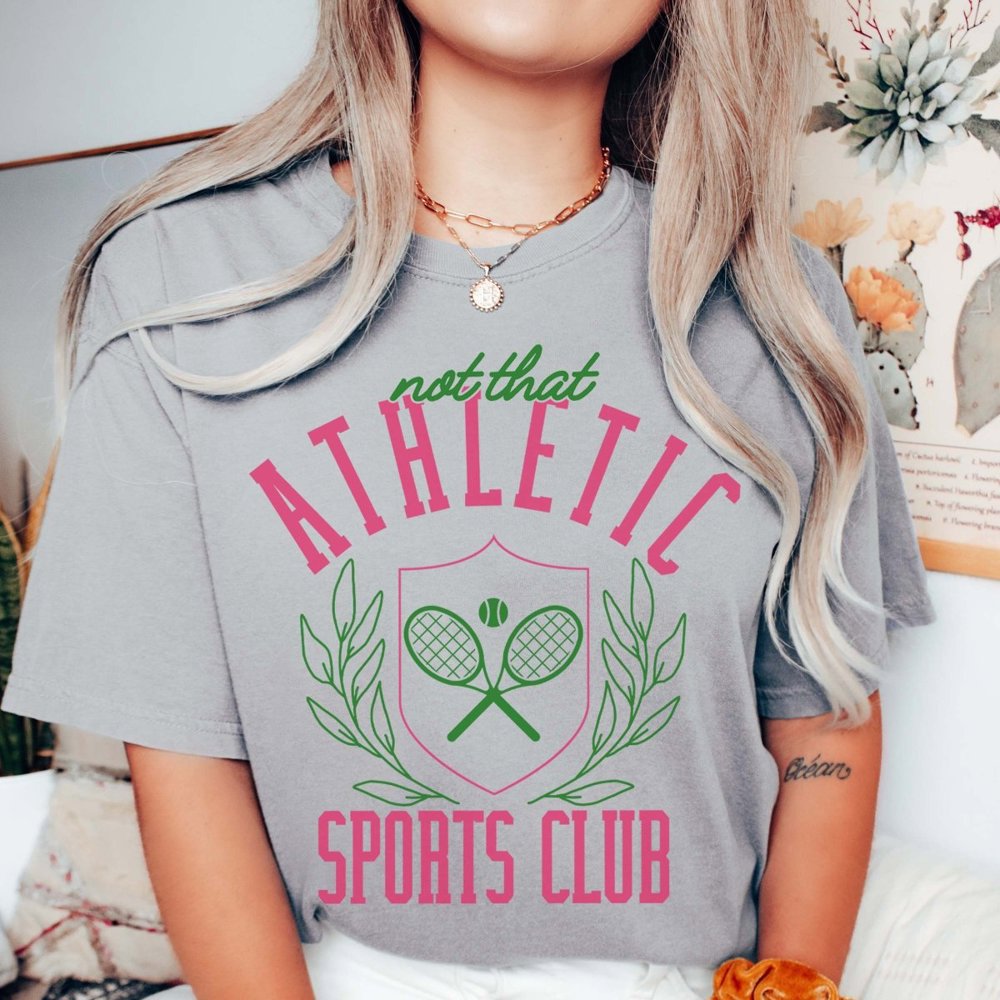 Not That Athletic Club Comfort Color Tee