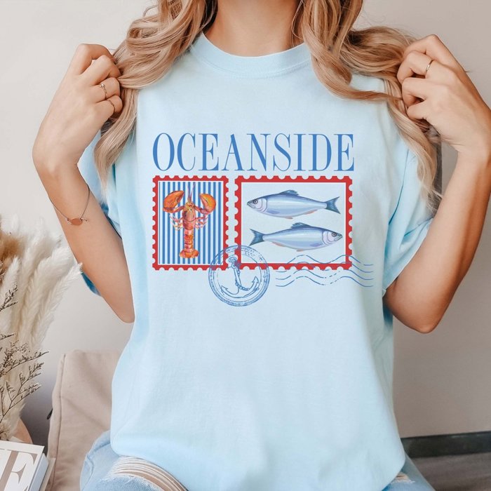 Oceanside Comfort Color Tee