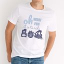  Oh What Fun Magical Transportation Bella Graphic Tee