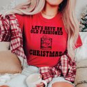  Old Fashion Christmas Drink Bella Graphic Tee