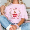  Peppermint Mocha Social Club Comfort Color Graphic Tee