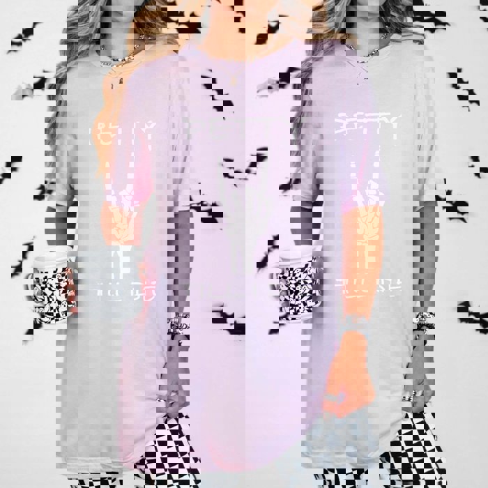 Petty Til I Die Bella Graphic Tee