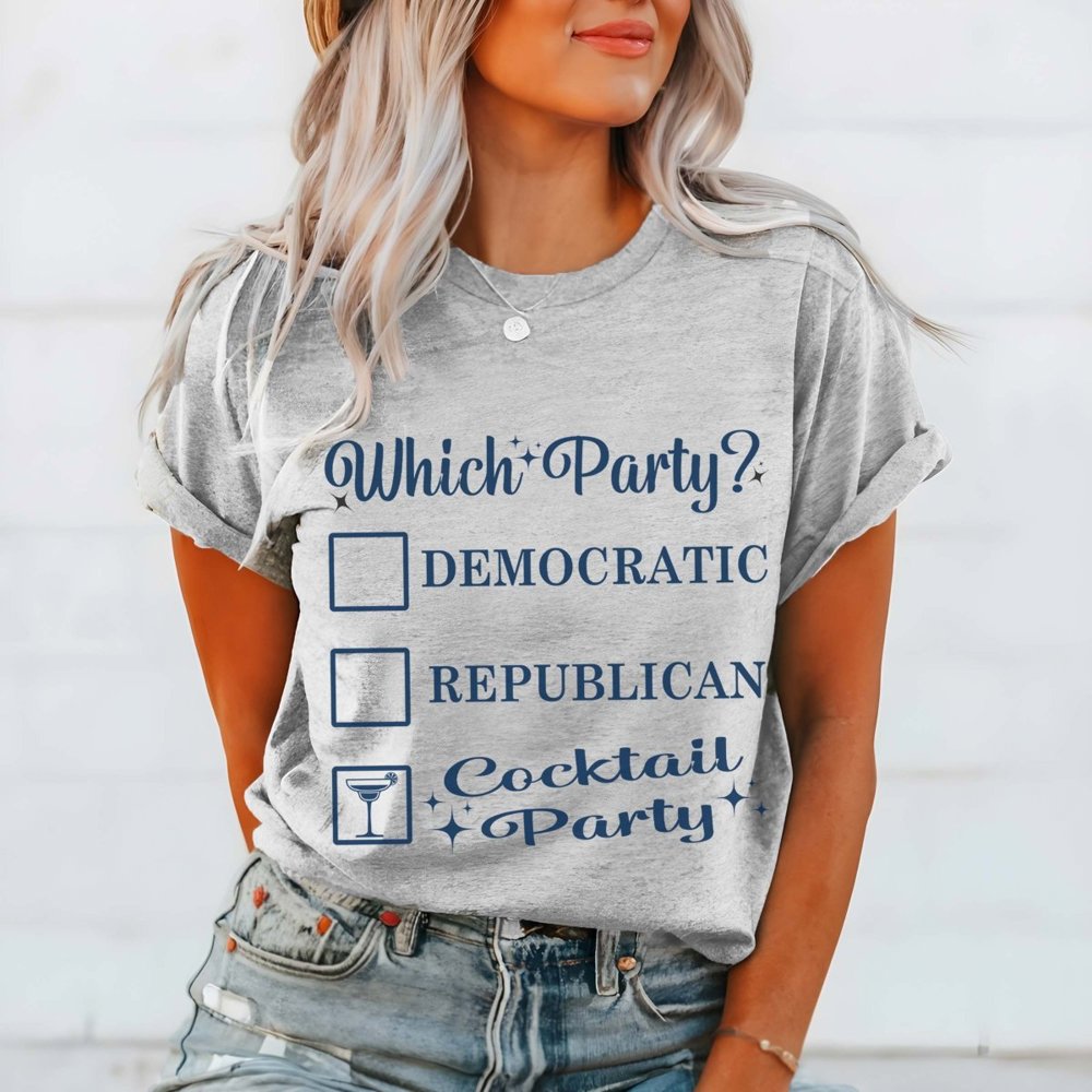 Political Cocktail Party Graphic Tee