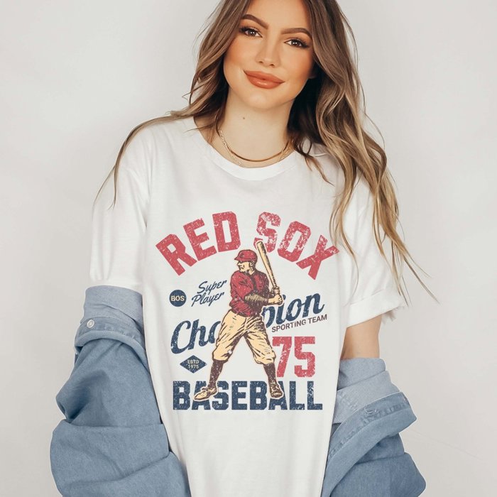 Red Sox Vintage Baseball Team Tee