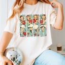 Large Ivory Retro Cupid Comfort Color Tee