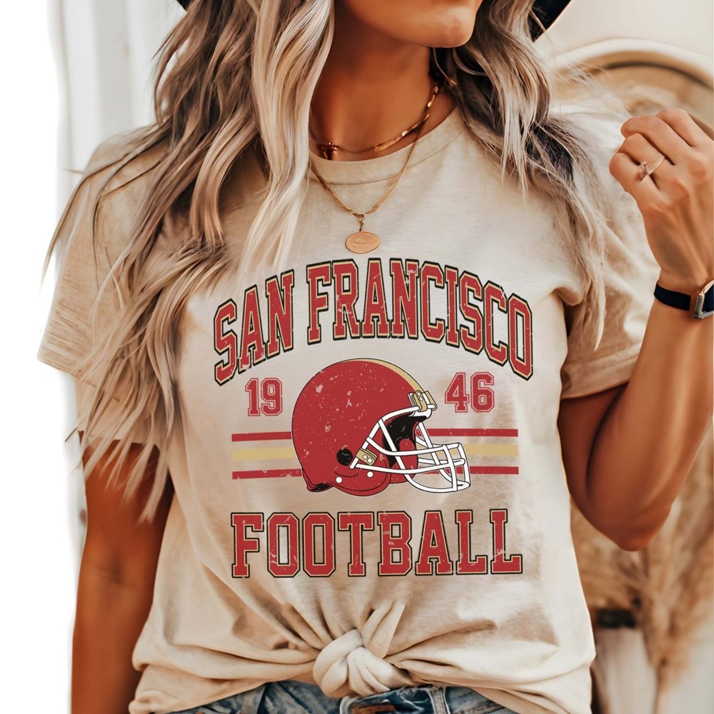 San Francisco Football Bella Graphic Tee