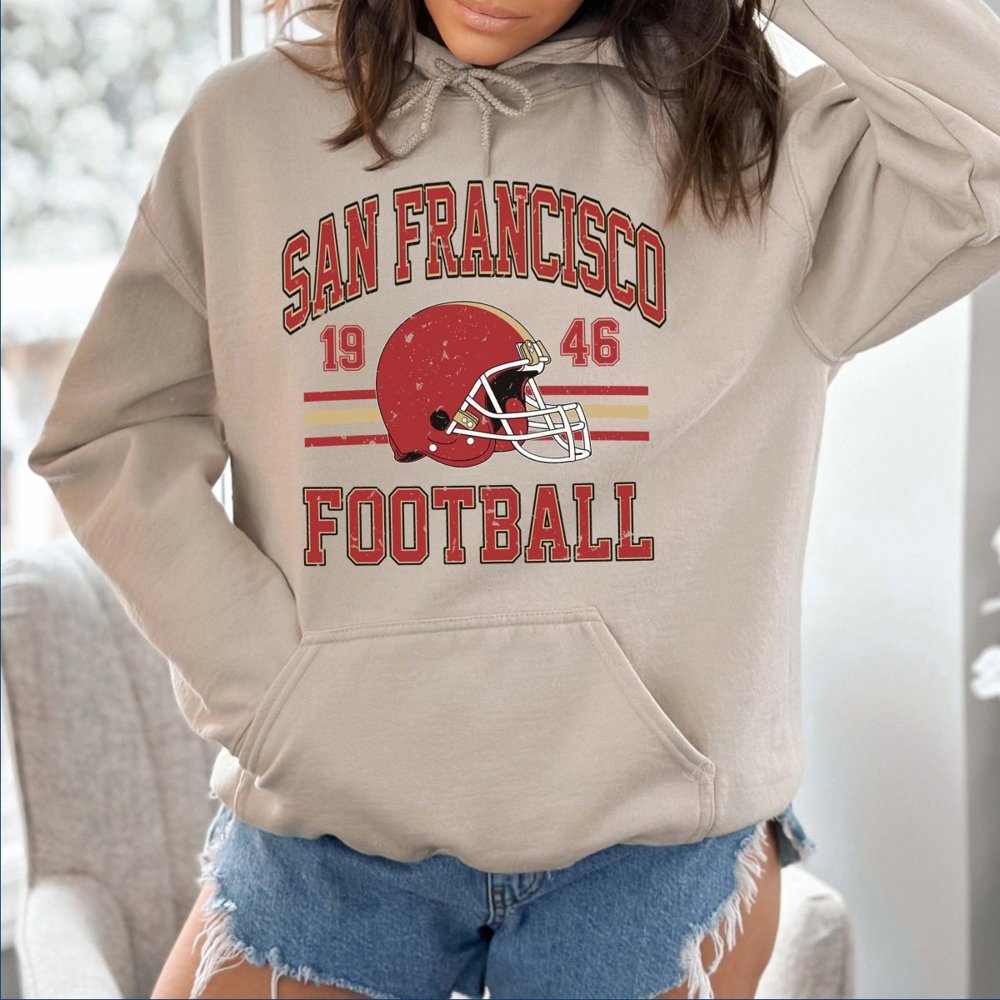 San Francisco Football Graphic Hoodie