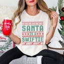  Santa Is A Swiftie Ugly Sweater Comfort Color Graphic Tee