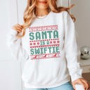  Santa Is A Swiftie Ugly Sweater Graphic Sweatshirt