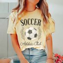 2X Butter Soccer Athletic Club Comfort Color Tee