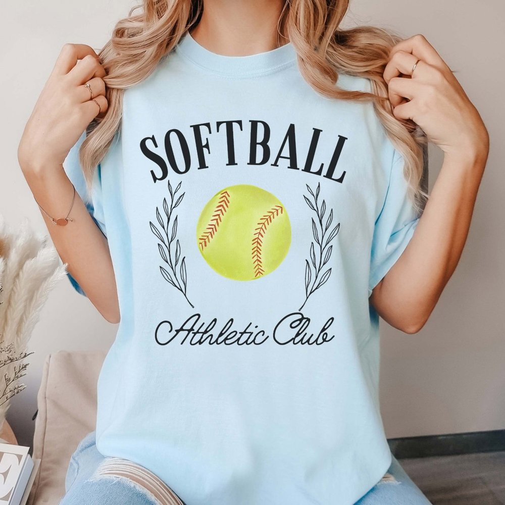 Softball Athletic Club Comfort Color Tee