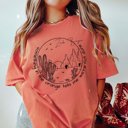 Large Cumin Something In The Orange Circle Comfort Color Tee