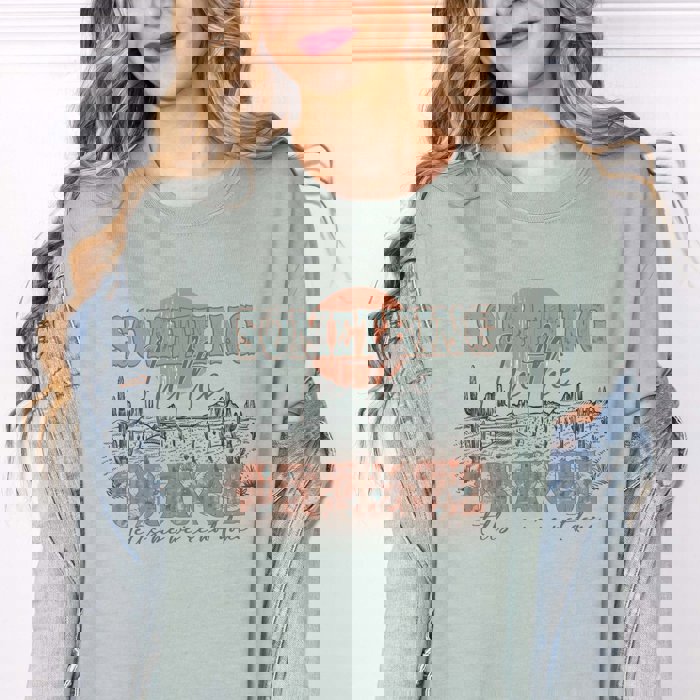 Something In The Orange Colorful Comfort Color Tee