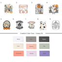 Small Terracotta Spooky Season | Cold Brew Witch | Halloween Skeleton & Ghost Tees | Comfort Colors
