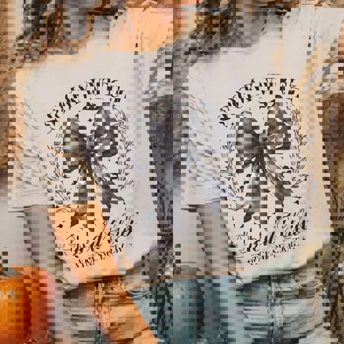 Spooky Witch Social Club Bella Graphic Tee