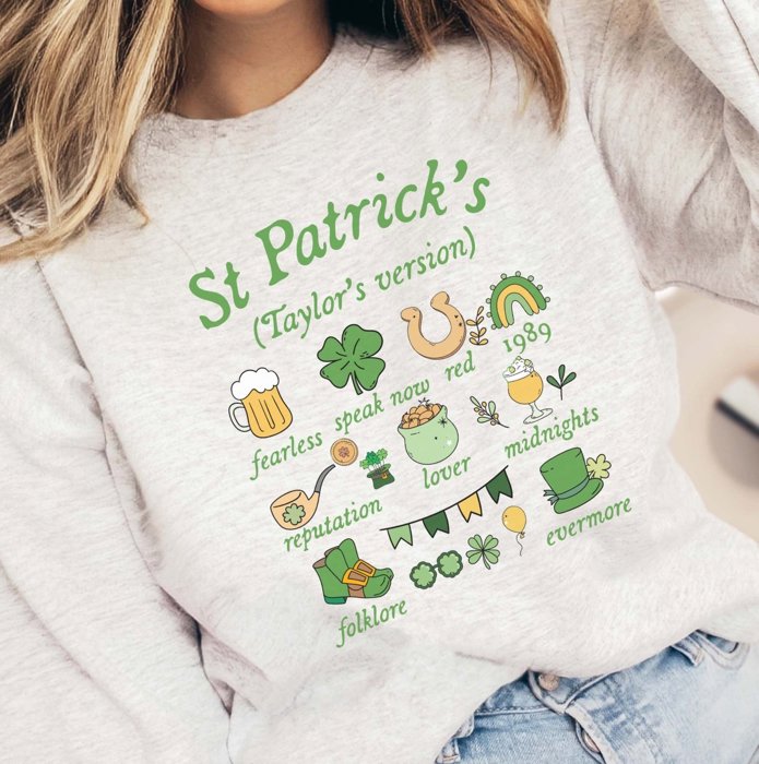 St. Patrick's Icons Sweatshirt