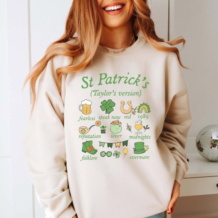 St. Patrick's Icons Sweatshirt