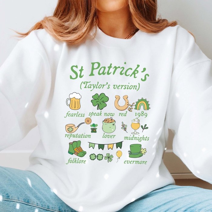 St. Patrick's Icons Sweatshirt