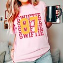 Large Pink Swiftie 87 Comfort Color Tee