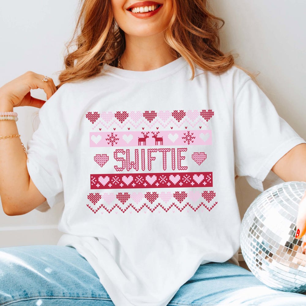 Swiftie Ugly Sweater Comfort Color Graphic Tee