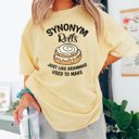 2X Butter Synonym Roll Like Grammar Comfort Color Graphic Tee