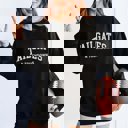 Small Black Tailgates & Touchdowns Graphic Sweatshirt